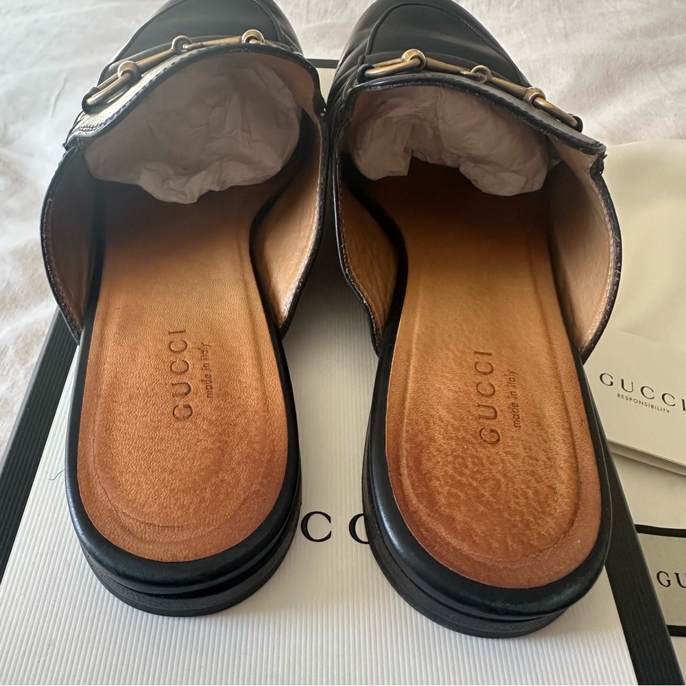 Authentic Gucci Princetown Mules - Picture 3 of 8